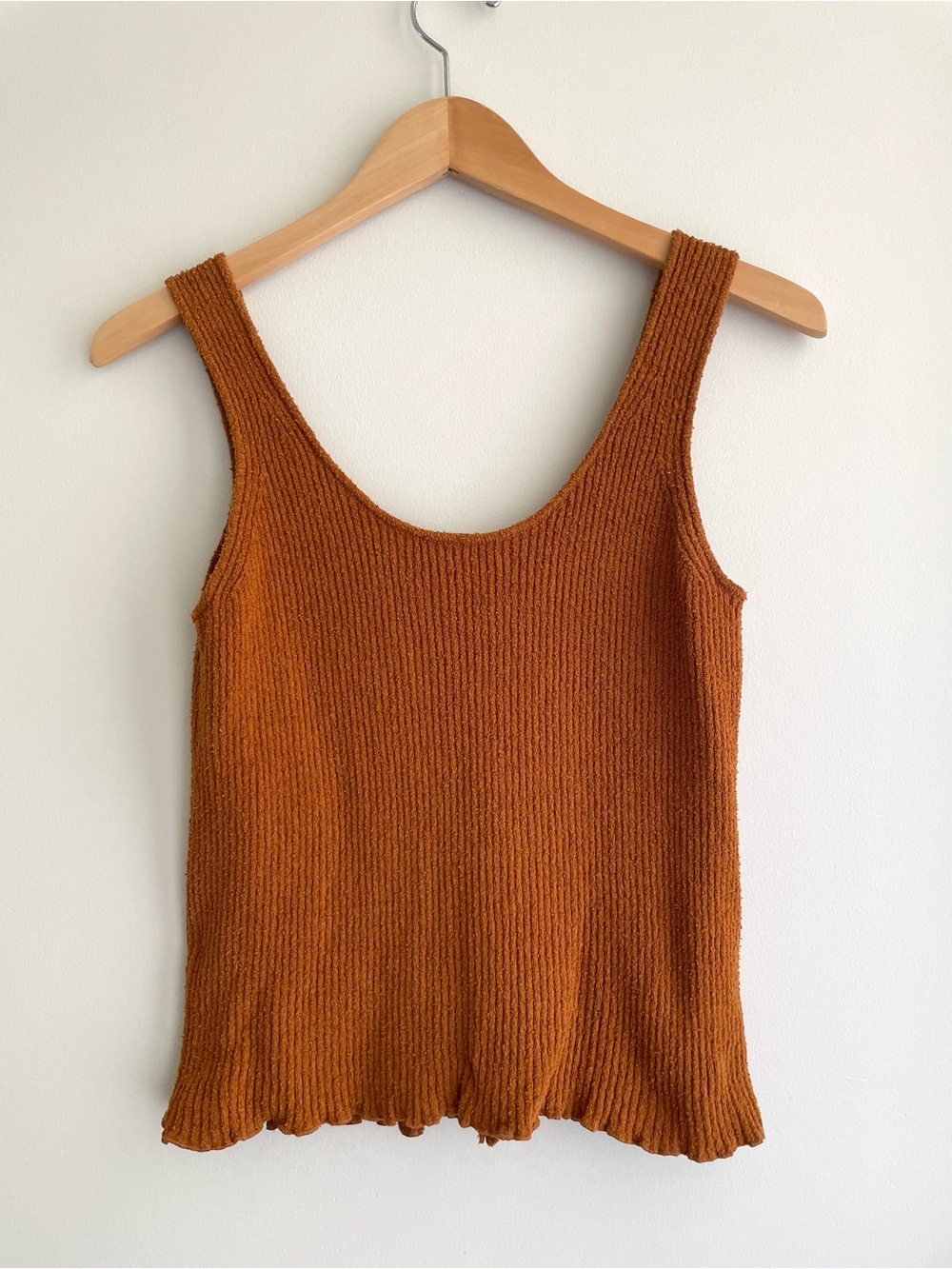 Madewell Button-Front Boho Ribbed Tank - Picture 2 of 4